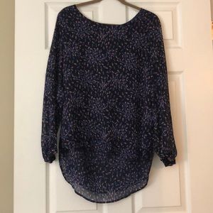 Lauren Conrad Tunic Print Top